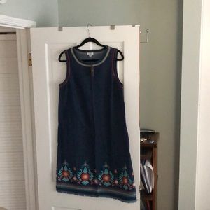 Denim dress